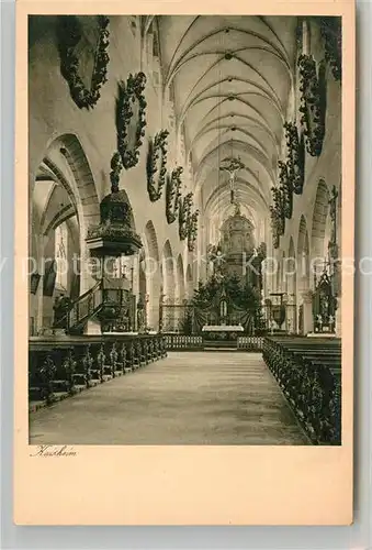 AK / Ansichtskarte Kaisheim Inneres der Klosterkirche Kat. Kaisheim