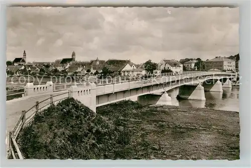 AK / Ansichtskarte Donauwoerth Donaubruecke Kat. Donauwoerth