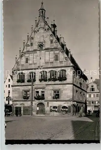 AK / Ansichtskarte Weissenburg Bayern Altes Rathaus Kat. Weissenburg i.Bay.