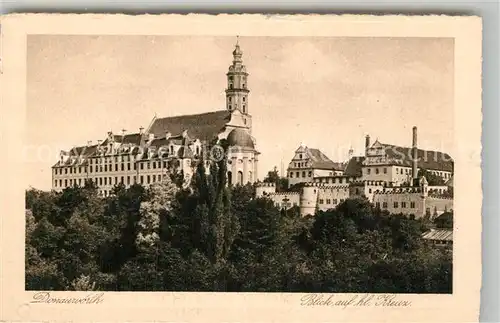 AK / Ansichtskarte Donauwoerth Blick auf Heilig Kreuz Kat. Donauwoerth