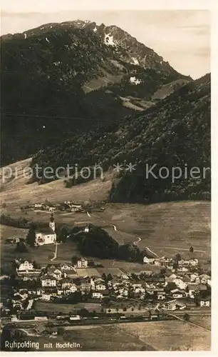 AK / Ansichtskarte Ruhpolding mit Hochfelln Kat. Ruhpolding