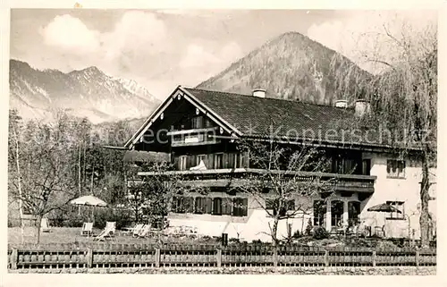 AK / Ansichtskarte Ruhpolding Haus Loeffler Kat. Ruhpolding