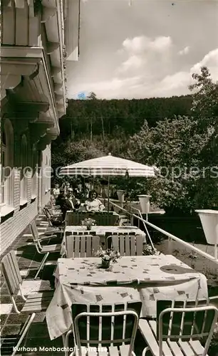 AK / Ansichtskarte Bad Liebenzell Kurhaus Monbachtal Terrasse Kat. Bad Liebenzell