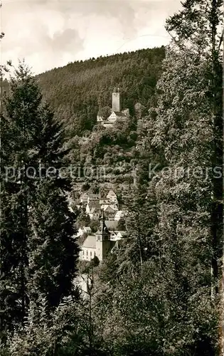 AK / Ansichtskarte Bad Liebenzell mit Burg Kat. Bad Liebenzell