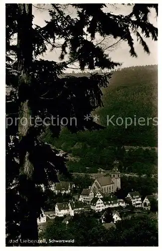 AK / Ansichtskarte Bad Liebenzell Teilansicht mit Kirche Kat. Bad Liebenzell