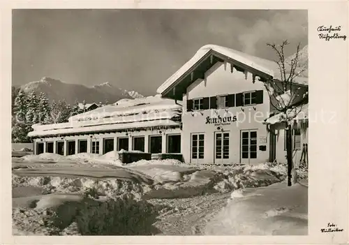 AK / Ansichtskarte Ruhpolding Kurhaus Kat. Ruhpolding