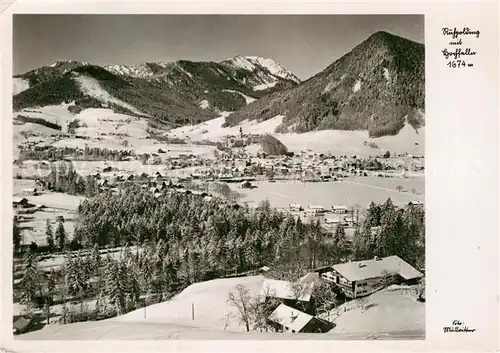 AK / Ansichtskarte Ruhpolding mit Hochfelln Kat. Ruhpolding