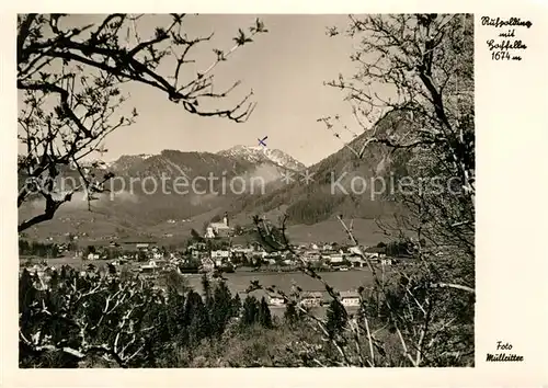 AK / Ansichtskarte Ruhpolding mit Hochfelln Kat. Ruhpolding