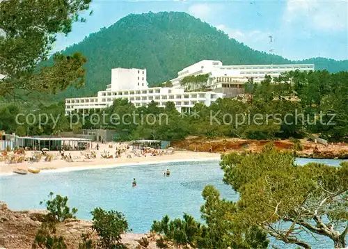AK / Ansichtskarte Portinatx Hoteles Greco y Presidente Strand Bucht Kat. Ibiza Islas Baleares