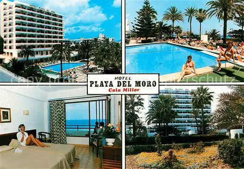 AK / Ansichtskarte Cala Millor Mallorca Hotel Playa del Moro Piscina Kat. Islas Baleares Spanien