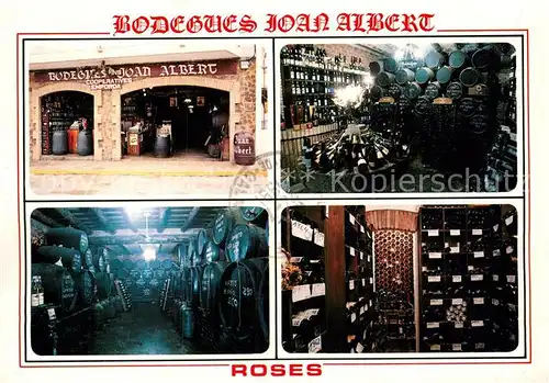 AK / Ansichtskarte Roses Bodegas Joan Albert Kat. Spanien