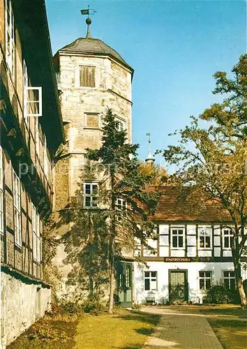 AK / Ansichtskarte Fallersleben Schloss mit altem Amtsgericht Kat. Wolfsburg