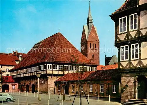 AK / Ansichtskarte Hannover Ballhof Turm der Marktkirche Kat. Hannover
