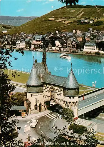 AK / Ansichtskarte Traben Trarbach Bruecken Schenke an der Mosel Kat. Traben Trarbach