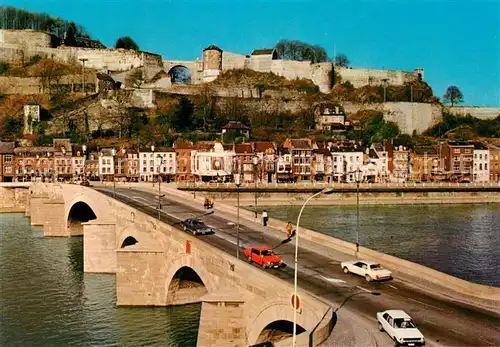AK / Ansichtskarte Namur sur Meuse Pont de Jambes et Citadelle
