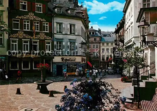 AK / Ansichtskarte Baden Baden Hotel Laterne Altstadt Kat. Baden Baden