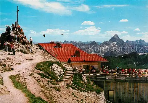 AK / Ansichtskarte Nebelhorn Gipfelstation Hochvogel Kat. Oberstdorf