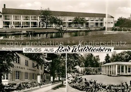 AK / Ansichtskarte Bad Waldliesborn Kurmittelhaus Kurhaus Trinkhalle  Kat. Lippstadt