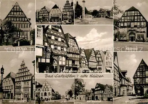 AK / Ansichtskarte Bad Salzuflen Apotheke Langestrasse Ritterstrasse Renaissanche Haus  Kat. Bad Salzuflen