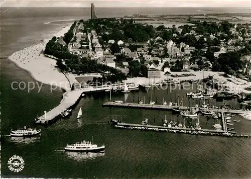 AK / Ansichtskarte Laboe Fliegeraufnahme Marine Ehrenmal  Kat. Laboe