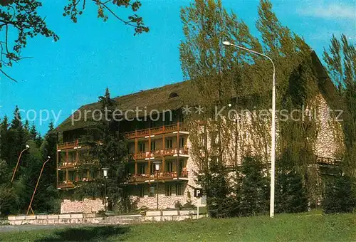 AK / Ansichtskarte Poiana Brasov Siebenbuergen Hotel Poiana / Brasov /Brasov