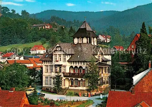 AK / Ansichtskarte Bad Grund Hotel Bellevue  Kat. Bad Grund (Harz)