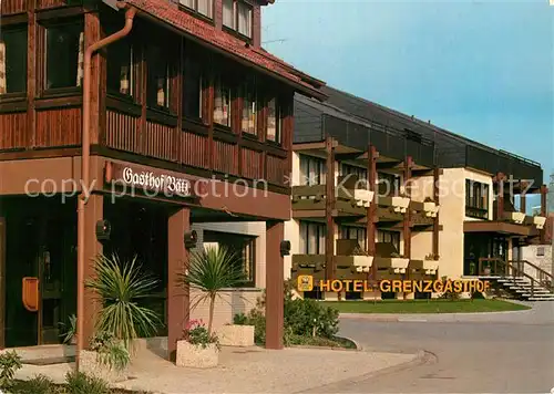 AK / Ansichtskarte Neustadt Coburg Hotel Grenzgasthof  Kat. Neustadt b.Coburg