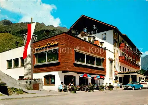 AK / Ansichtskarte Soelden oetztal Hotel Sonne Gaestehaus  Kat. Soelden