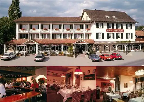 AK / Ansichtskarte Stein Rhein Hotel Grenzstein Kat. Stein Rhein