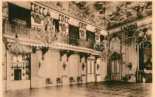 AK / Ansichtskarte Ansbach Mittelfranken Schloss Concertsaal Kat. Ansbach