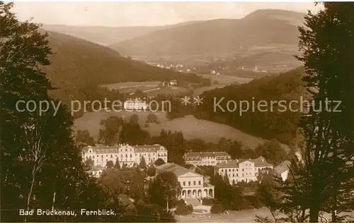 AK / Ansichtskarte Brueckenau Bad Fernblick Kat. Bad Brueckenau