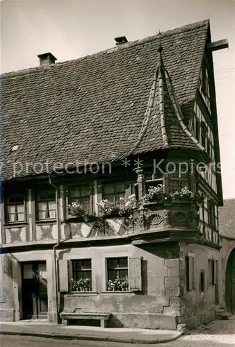 AK / Ansichtskarte Rothenburg Tauber Fachwerkhaus Kat. Rothenburg ob der Tauber