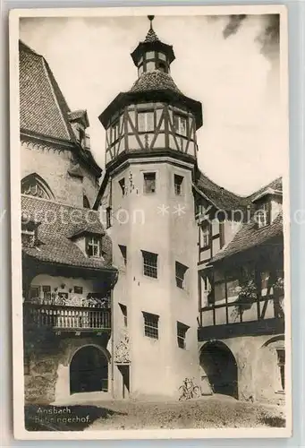 AK / Ansichtskarte Ansbach Mittelfranken Behringerhof Kat. Ansbach