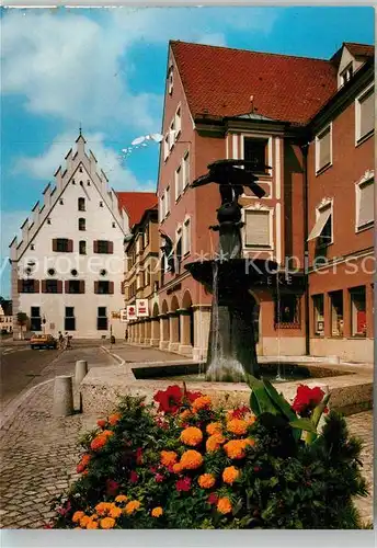 AK / Ansichtskarte Donauwoerth Brunnen Kat. Donauwoerth