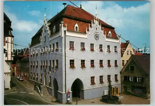 AK / Ansichtskarte Donauwoerth Rathaus Kat. Donauwoerth