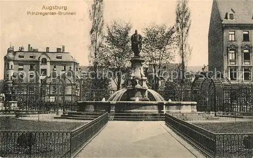 AK / Ansichtskarte Augsburg Prinzregenten Brunnen  Kat. Augsburg