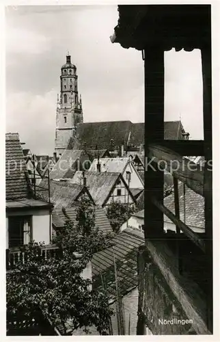 AK / Ansichtskarte Noerdlingen Teilansicht  Kat. Noerdlingen