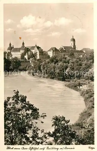 AK / Ansichtskarte Neuburg Donau Blick vom Arco Schloesschen Kat. Neuburg a.d.Donau