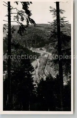 AK / Ansichtskarte Bad Liebenzell Blick ins Monbachtal Kat. Bad Liebenzell