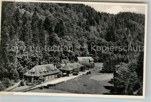 AK / Ansichtskarte Bad Liebenzell Jugenderholungsheim Monbachtal Kat. Bad Liebenzell