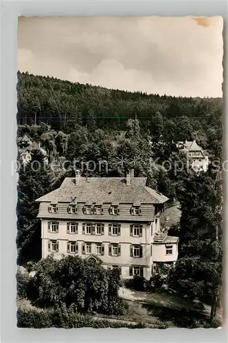 AK / Ansichtskarte Bad Liebenzell Sanatorium Dr Bauer Kat. Bad Liebenzell