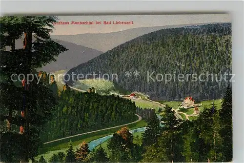 AK / Ansichtskarte Bad Liebenzell Kurhaus Monbachtal Kat. Bad Liebenzell
