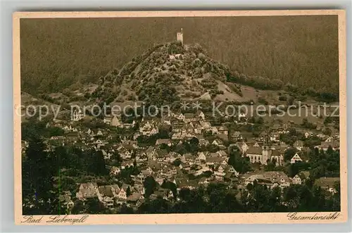 AK / Ansichtskarte Bad Liebenzell Panorama Burg Kat. Bad Liebenzell