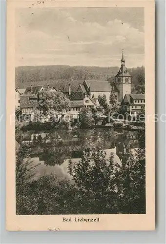 AK / Ansichtskarte Bad Liebenzell Teilansicht Kirche Kat. Bad Liebenzell