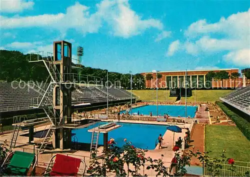 AK / Ansichtskarte Rom Roma Foro Italico Stadio del Nuoto Schwimmstadion Kat. 