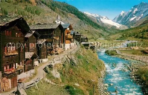 AK / Ansichtskarte Blatten VS Bergdorf im Loetschental Berner Alpen Kat. Blatten VS