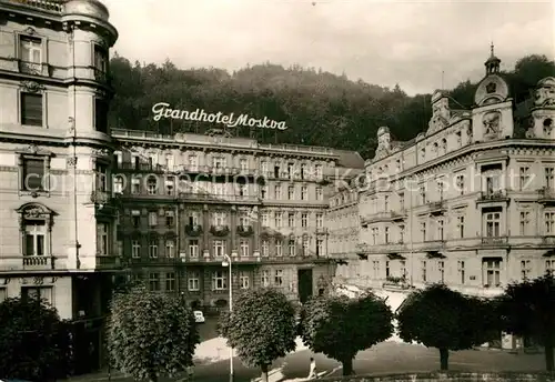 AK / Ansichtskarte Karlovy Vary Grandhotel Moskva  Kat. Karlovy Vary Karlsbad