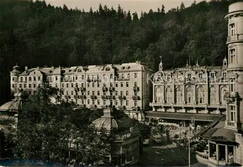 AK / Ansichtskarte Karlovy Vary Park Hotel Moskva Cedok  Kat. Karlovy Vary Karlsbad