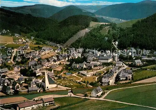 AK / Ansichtskarte Willingen Sauerland Fliegeraufnahme Kat. Willingen (Upland)