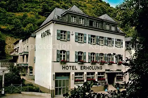 AK / Ansichtskarte St Goarshausen Hotel Erholung Kat. Sankt Goarshausen